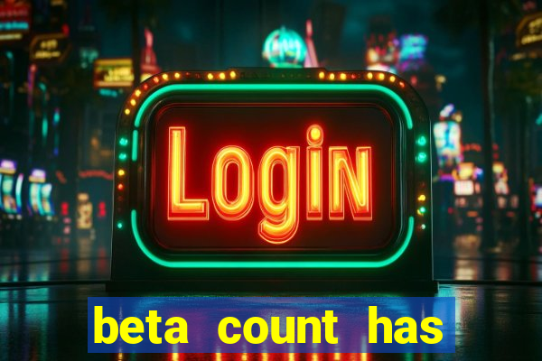 beta count has changed pt br